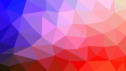 Colorful polygonal shape background design. Abstract