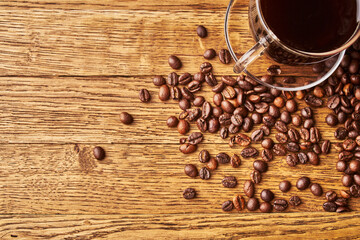 coffee beans espresso invigorating drink caffeine pattern