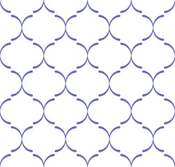 Kleur van het jaar 2022 zeer peri naadloos patroon. Abstract violet geometrisch patroon in Arabische stijl. Eenvoudig vector naadloos ontwerp voor achtergrond, papier, textiel, behang. Traditioneel ornament