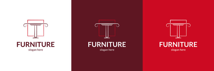 Luxurious furniture logo