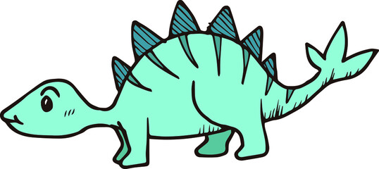 Obraz premium tyrannosaurus rex dinosaur illustration