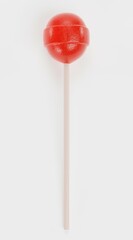 Realistic 3D Render of Lollipop
