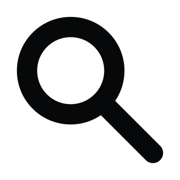Magnifier Vector icon which is suitable for commercial work and easily modify or edit it

