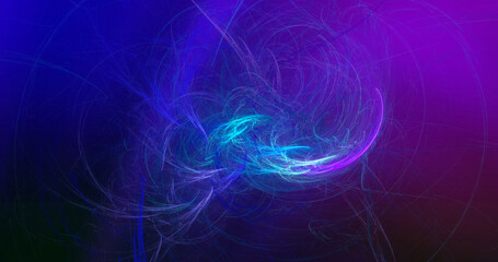 Abstract holiday background. Abstract colorful shapes. 3d rendering fantasy light background. Digital fractal art wallpaper. Computer art. 