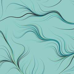 Fototapeta premium Abstract Perlin Noise Geometric Pattern generative computational art illustration