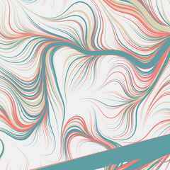 Abstract Perlin Noise Geometric Pattern generative computational art illustration