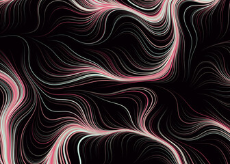 Abstract Perlin Noise Geometric Pattern generative computational art illustration