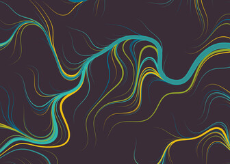 Abstract Perlin Noise Geometric Pattern generative computational art illustration