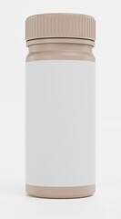 Realistic 3D Render of Pill Bottle