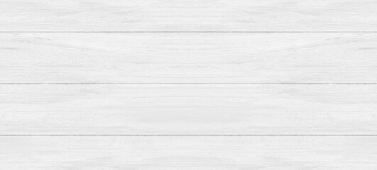 White gray wood color texture banner for background. Surface light clean of table top view. Natural patterns for design art work and interior or exterior. Grunge old white wood board wall pattern