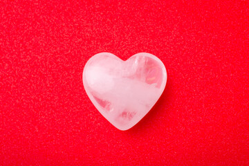 Obraz premium Heart made of stone. Concept of inability to love, stone heart, emotionless