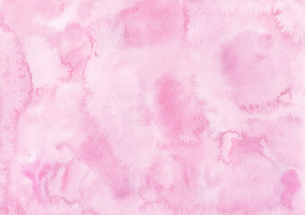 Fototapeta premium Pastel pink watercolor