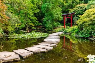 japanese garden bridge