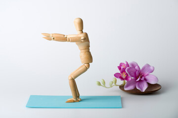 Gliederfigur beim Fitness-Training