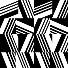 Seamless geometric pattern, geometric lines, stripes, fabric print