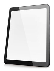 Tablet computer, isolated on white background