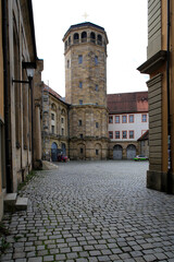 Bayreuth, Schlosskirche, Zentrum der Katholischen Harmonie, Bayern, Deutschland, Europa  --
Bayreuth, Castle Church, Catholic Harmony Center, Bavaria, Germany, Europe