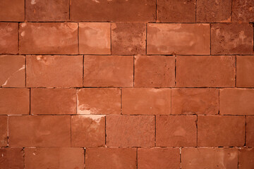 Obraz premium Claystone brick wall
