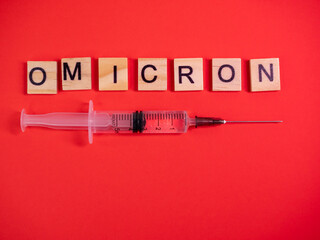 Omicron variant displaces Delta. Emergence of new dangerous strain of coronavirus COVID-19 Omicron....