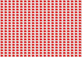 red and white background