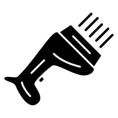 A lantern with rays of light. Handheld flashlight for night lighting. The original design of a portable autonomous flashlight. Vector icon, glyph, isolated