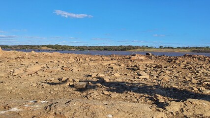 landscape of the river