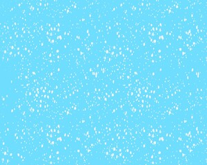 Fototapeta premium blue background with white snow