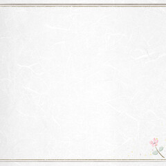 digital frame with a flower in the corner