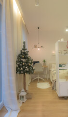 christmas tree with christmas decorations