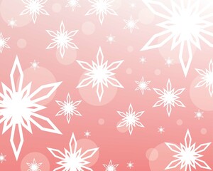 Cute pink stars light bokeh background