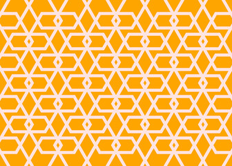 Geometric seamless pattern geometric pattern on a yellow background.