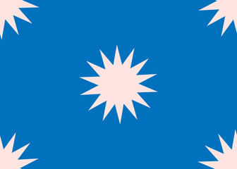 Seamless texture . Star on a blue background.