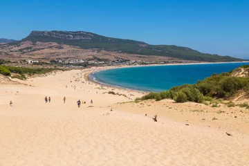 Foto auf Acrylglas Strand Bolonia, Tarifa, Spanien Der Strand Playa de Bolonia