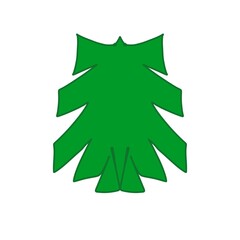 Forest spruce. A repeating pattern. Merry Christmas and Happy New Year. Greeting card background design.