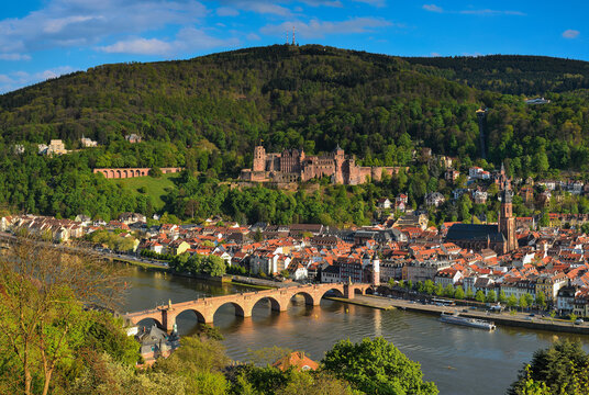 Heidelberg Blick vom Philosophenweg