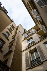 Typicals houses of Paris