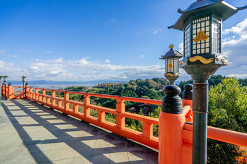 Naklejka premium 信貴山