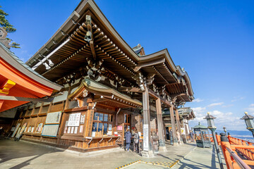 Obraz premium 信貴山