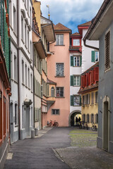 Fototapeta na wymiar Street in Lucerne, Switzerland