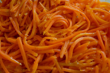 close up of a carrot