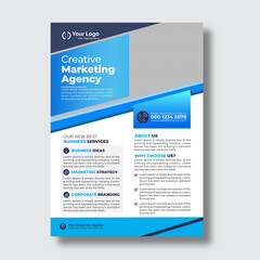 corporate business flyer stylish premium design template