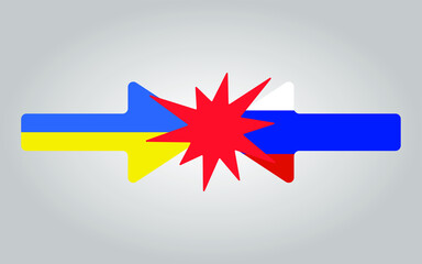 Illustration of the Russian-Ukrainian conflict