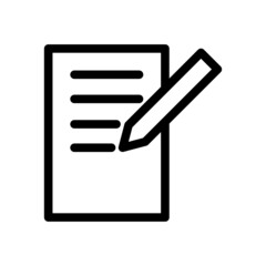 Company document office write icon