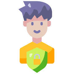 user flat icon