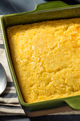 Homemade Corn Pudding Casserole