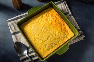 Homemade Corn Pudding Casserole