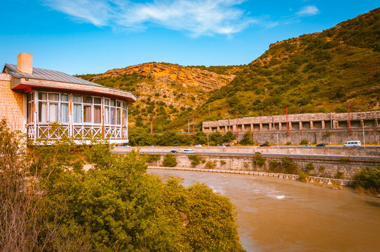 bridge over the river
