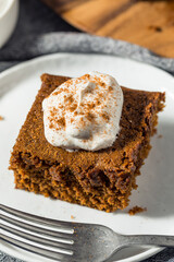 Homemade Christmas Gingerbread Cake