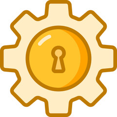 lock Two Tone icon