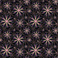 Firework Seamless Repeat Pattern
